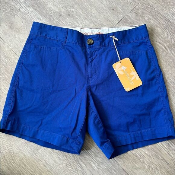 Dockers Women’s Blue shorts size 4 - Picture 1 of 6